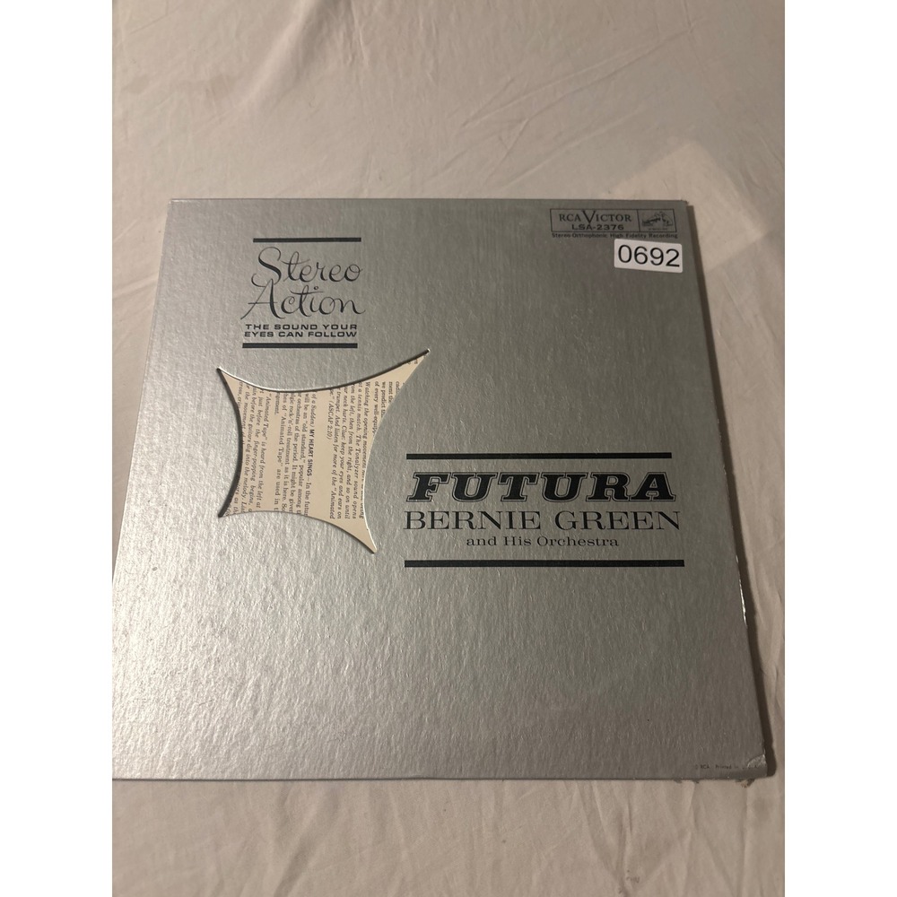 RCA‎ Victor Futura Bernie Green Orchestra Vinyl LP LSA-2376 Silver 12"  Stereo